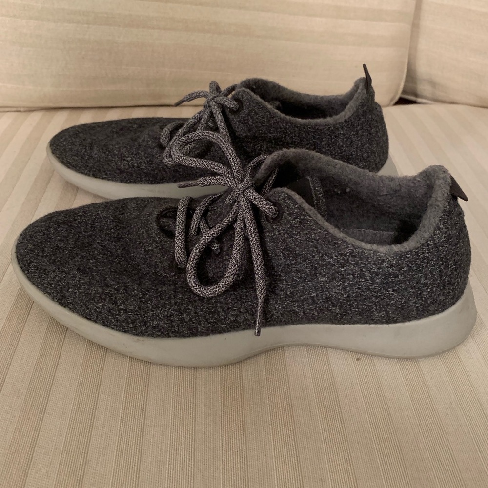 Allbirds Wool Runners Size 10 Gray
